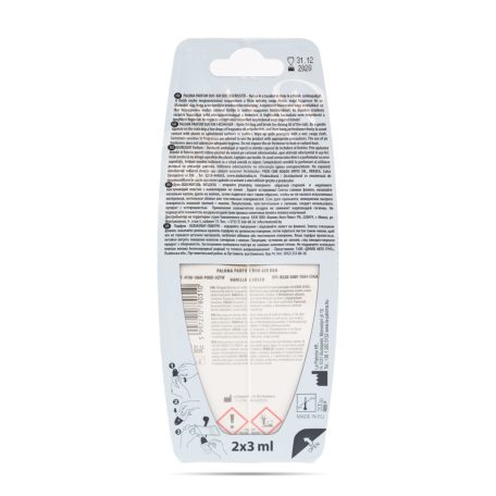 Illatosító - Paloma Duo Parfüm - Vanilla and Cocco - 2 x 3 ml