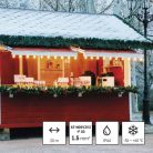 Fagyásálló kábeldob 20 m / 3 aljzat / kék / PVC / 230 V / 1,5 mm2