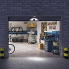 Fagyásálló kábeldob 20 m / 3 aljzat / kék / PVC / 230 V / 1,5 mm2