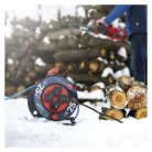 Fagyásálló kábeldob 25 m / 4 aljzat / kék / PVC / 230 V / 1,5 mm2