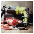 Kábeldob 20 m / 4 aljzat / piros / PVC / 230 V / 1 mm2
