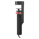 Hosszabbító kábel 1,5 m/3 aljzat/kapcsoló/asztalra szerelhető/USB/fekete/PVC/1,5 mm2
