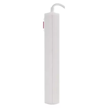 Hosszabbító 2 m / 3 aljzat / kapcsolós / fehér / 1× USB-A + 1× USB-C  / 1,5 mm2