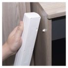 Hosszabbító 2 m / 3 aljzat / kapcsolós / fehér / 1× USB-A + 1× USB-C  / 1,5 mm2