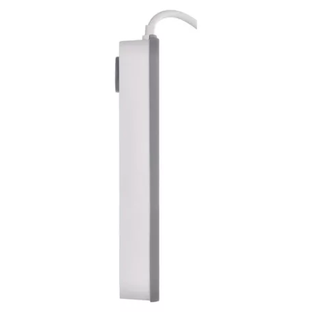 Hosszabbító 2 m / 3 aljzat / kapcsolós / fehér / 1× USB-A + 1× USB-C  / 1,5 mm2