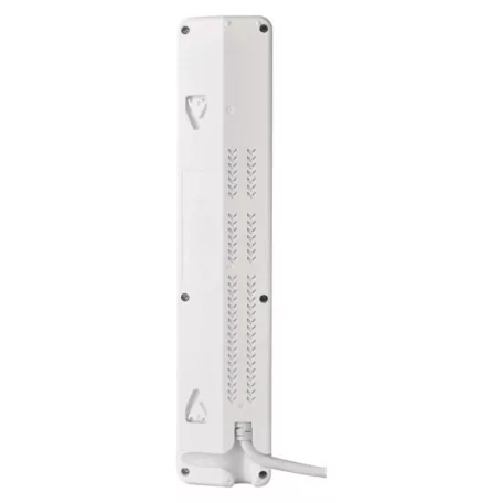 GoSmart hosszabbító 2 m / 4 aljzat / kapcsolós / USB / fehér-fekete / PVC / 1,5 mm2