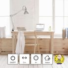 Hosszabbító 3 m / 4 aljzat / kapcsolós / fehér / PVC / 1,5 mm2