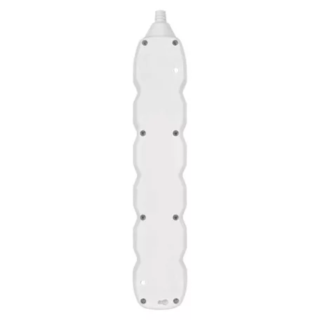 Hosszabbító 2 m / 5 aljzat / kapcsolós / fehér / PVC / 1 mm2