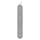 Hosszabbító 3 m / 5 aljzat / kapcsolós / fehér-szürke / 1×USB-A + 1×USB-C / 1,5 mm2