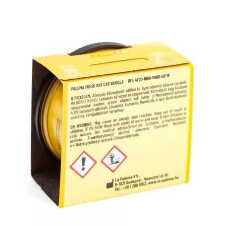 Illatosító - Paloma Fresh box - Vanilla - 25 g