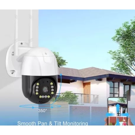 Pro vision Onvif P20 Wifi IP Kültéri Térfigyelő Kamera Full HD 1080p, új típus megfigyelő biztonsági készlet 2 antennás 2MP  V380PRO app.