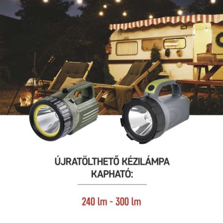 EMOS Akkumulátoros LED lámpa 300lm