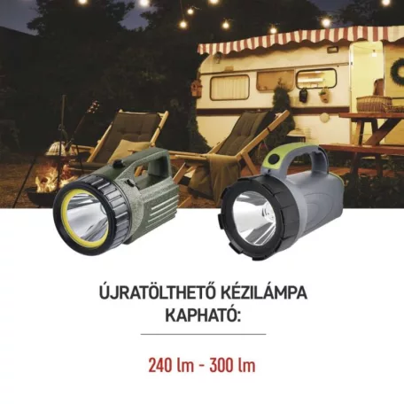 EMOS Akkumulátoros LED lámpa 300lm