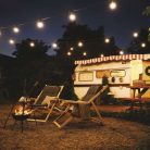 LED újratölthető kemping lámpa P2313, 350 lm