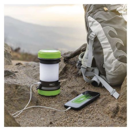 LED újratölthető kemping lámpa P2313, 350 lm