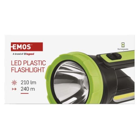 EMOS Akkumulátoros LED lámpa 210 lm, 1 800 mAh