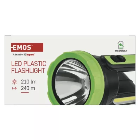 EMOS Akkumulátoros LED lámpa 210 lm, 1 800 mAh
