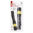 EMOS COB LED fém zseblámpa, 2xAAA, 180lm, IP44