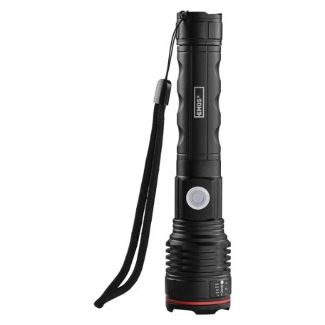 EMOS LED tölthető fém zseblámpa, 600 lm