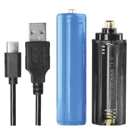 EMOS LED tölthető fém zseblámpa, 600 lm