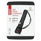 EMOS LED tölthető fém zseblámpa, 600 lm