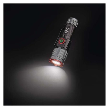 EMOS LED tölthető fém zseblámpa 300 lm, 700 mAh