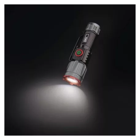 EMOS LED tölthető fém zseblámpa 300 lm, 700 mAh