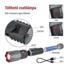 EMOS LED tölthető fém zseblámpa 1200 lm, 2200 mAh