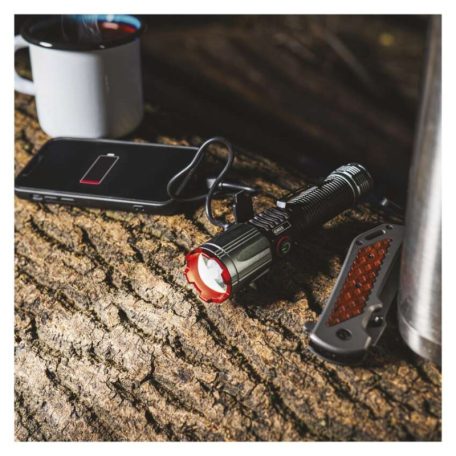 EMOS LED tölthető fém zseblámpa 1200 lm, 2200 mAh