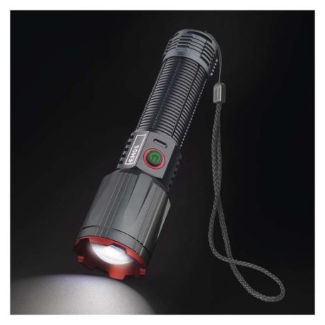 EMOS LED tölthető fém zseblámpa 3000 lm, 5000 mAh