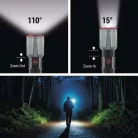 EMOS LED tölthető fém zseblámpa 3000 lm, 5000 mAh