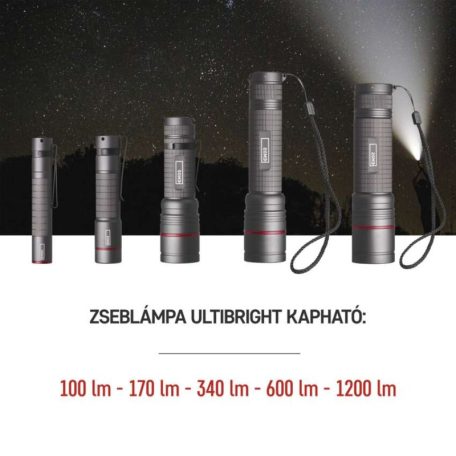 EMOS ULTIBRIGHT 70 CREE LED fém zseblámpa, 340lm