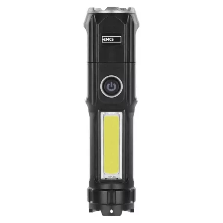 LED-es újratölthető műanyag zseblámpa P3214, 150 lm