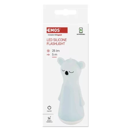LED újratölthető zseblámpa P3216 éjszakai világítással, 1000 lm, 2600 mAh