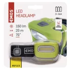 EMOS COB LED Fejlámpa 2w 150lm