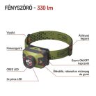 EMOS CREE LED Fejlámpa 330lm