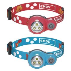 EMOS FEJLÁMPA 3x LED 2x CR2032, 8 db, display box