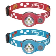 EMOS FEJLÁMPA 3x LED 2x CR2032, 8 db, display box