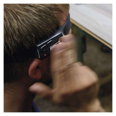 EMOS CREE LED Fejlámpa tölthető 380 lm, Li-Pol 1200 mAh