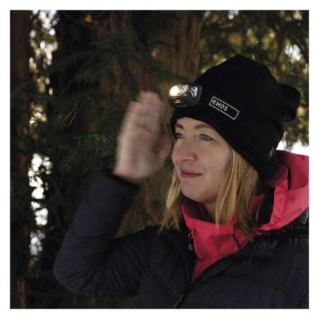 EMOS COB LED Fejlámpa tölthető P3542, 500lm, 130m, Li-pol 1200mAh