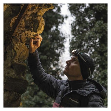 EMOS COB LED Fejlámpa tölthető P3542, 500lm, 130m, Li-pol 1200mAh