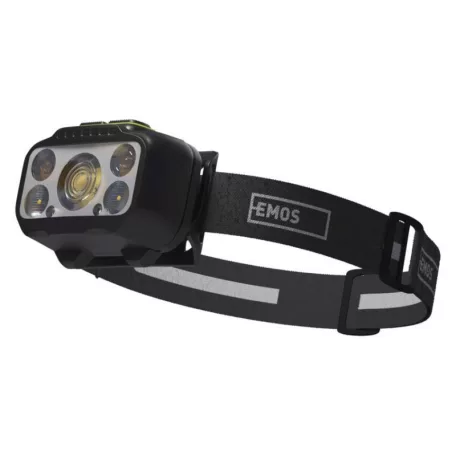 EMOS LED Fejlámpa tölthető P3546, 550 lm, 110 m, Li-Pol 1000 mAh / 3× AAA