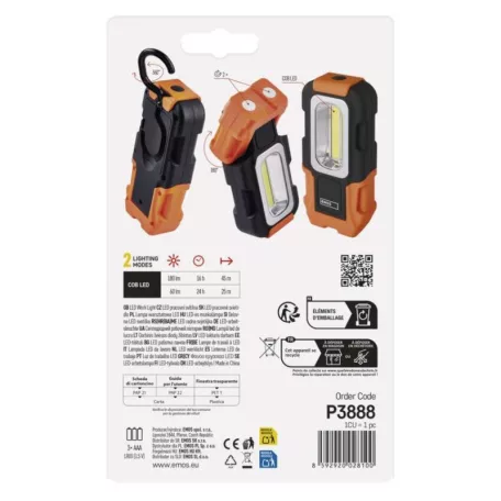 EMOS COB LED munkalámpa 180lm