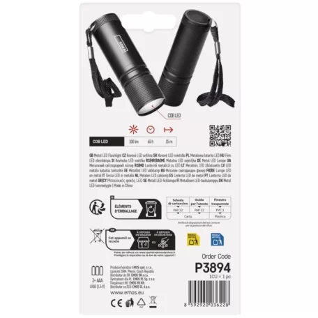 EMOS COB LED elemlámpa fém 3W 100lm