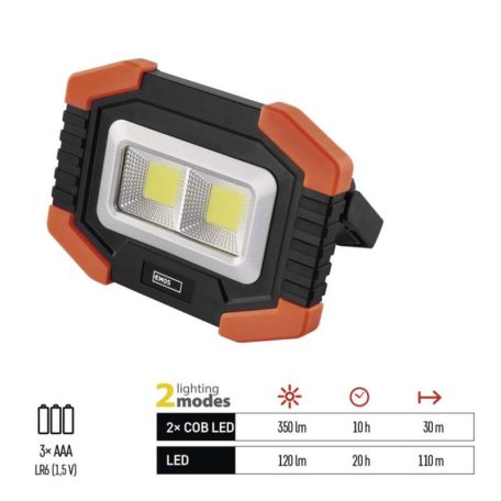 EMOS COB LED munkalámpa 350lm