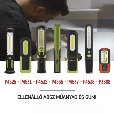 EMOS Akkumulátoros COB LED lámpa 400lm
