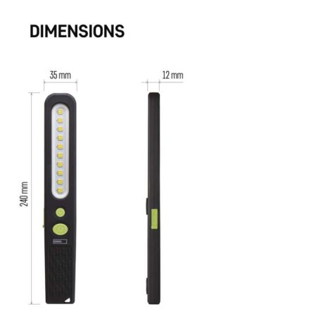 EMOS AKKUMULÁTOROS LED LÁMPA SMD LED + LED, P4538, 700 lm, 1200mAh