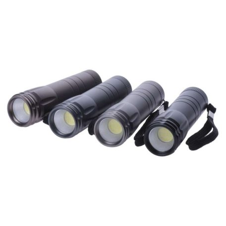 EMOS COB LED zseblámpa 3W 100lm 3xAAA 12db, display box