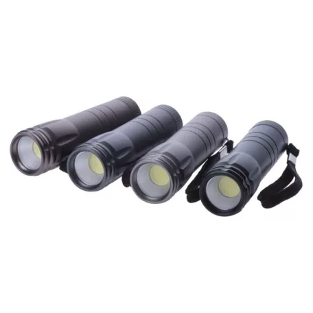 EMOS COB LED zseblámpa 3W 100lm 3xAAA 12db, display box