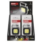 Újratölthető mini LED-es zseblámpa - kulcstartó, 750 lm, kínáló dobozban
